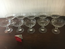 10 Crystal Champagne Glasses from Baccarat Lot Price 