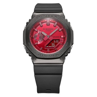 Casio G-Shock Quartz Diver's Red GM-2100B-4A 200M Men's Watch | eBay
