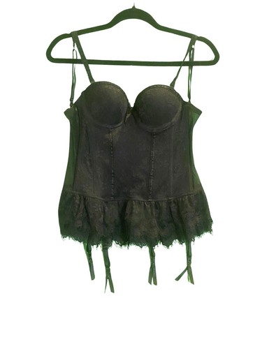 Baci Bustier Corset Black Lace Lingerie Size Small - Picture 5 of 7