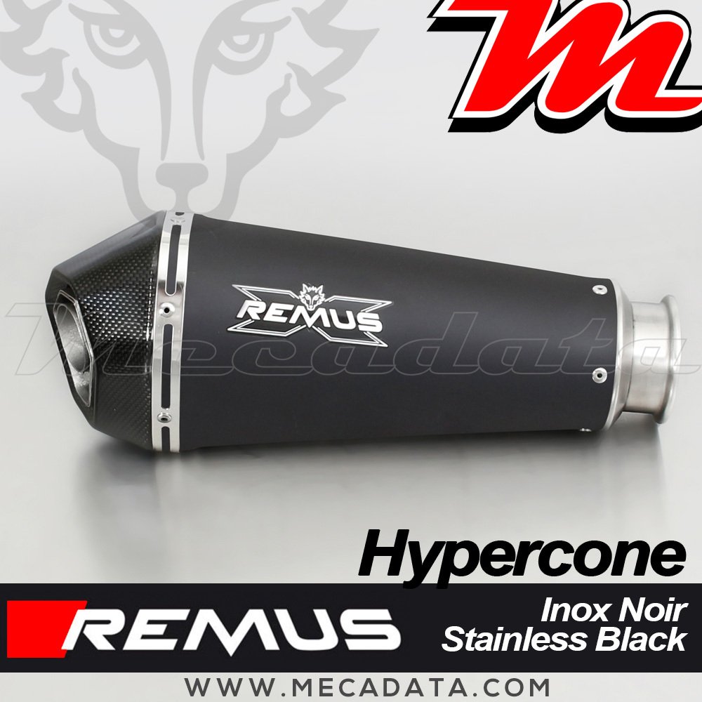 Silent Exhaust Pipe Remus Hypercone Stainless Steel Black KTM 1290