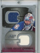 2009-10 SP GAME USED GAME GEAR COMBO Patrick Roy 48/85 Montreal Canadiens #60