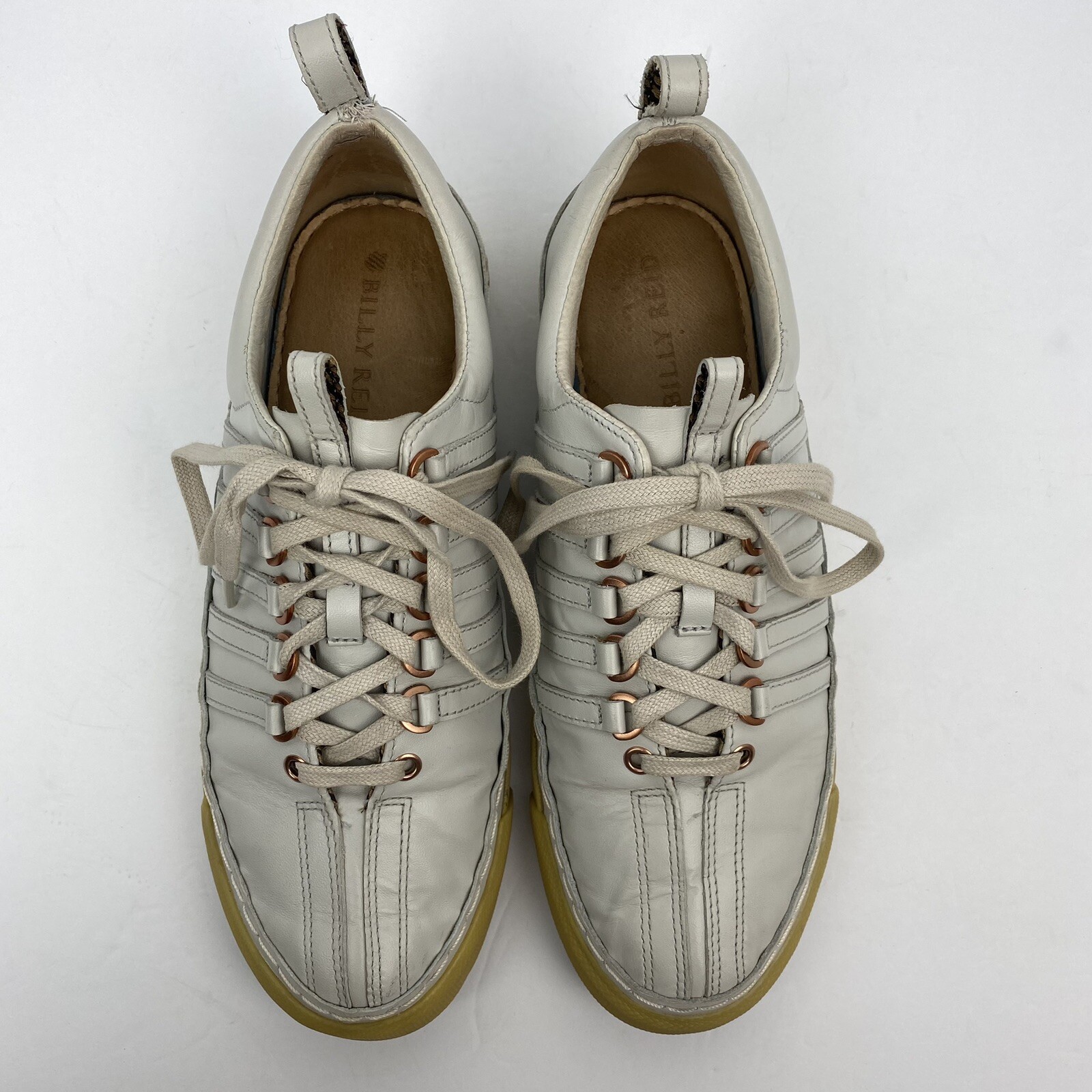 Billy Reid K-Swiss size 7 Men’s Gray Leather Arli… - image 3