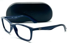 RAY BAN RB 7047 8100 BLUE AUTHENTIC EYEGLASSES 54-17 140 W/CASE