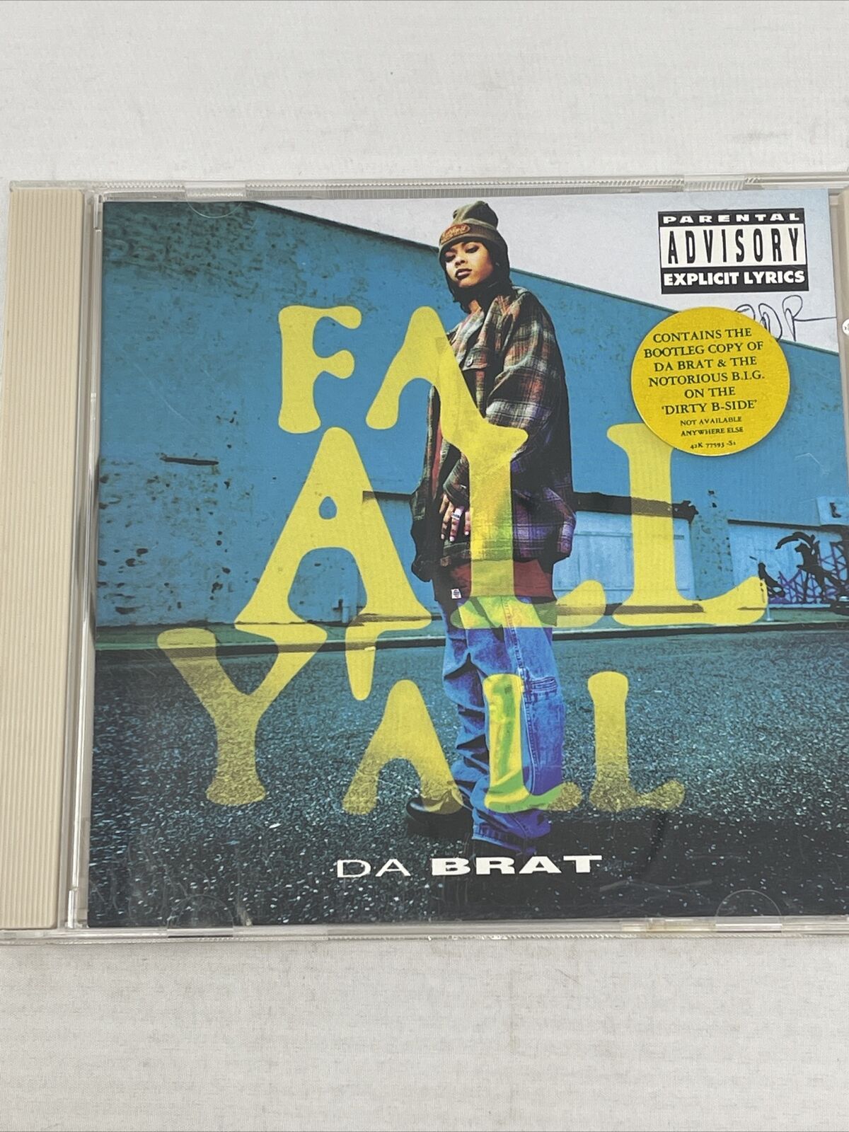 1994 Da Brat - Fa All Yall CD Maxi-single feat Notorious BIG - Dirty B-Side RARE