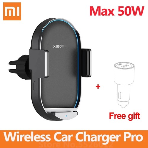 Xiaomi Mi 50W Qi Car Wireless Charger Pro Infrared Sensor Phone Holder AU Stock - Afbeelding 1 van 7