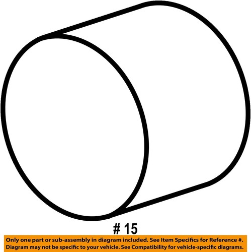 CHRYSLER OEM 08-20 CV Front Door Lock Hardware-Bumper 5020813AB - Picture 2 of 2