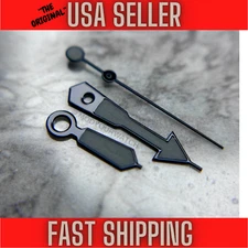 GREY/BLACK Stealth "SKX" Hands Fits NH35,NH36,7s26,7s36 SKX007 SRPD79 BLACK LUME