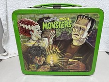Vintage 1979 Aladdin Universal Movie Monsters Lunchbox No Thermos Very Good