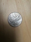 AU+ 1942 Silver Walking LIBERTY Half Dollar.