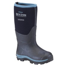 Dryshod Arctic Storm Kids Waterproof Boots, Black/Blue, Insulated ARS-KD-BL-Y 