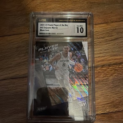 Panini 2021-22 Player of the Day Dejounte Murray #45 Moon Lava /199 CSG