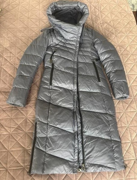 Women Foxqueen Collection Winter Coat Grey 42