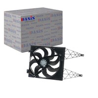 AKS Dasis KÜHler LÜFter 393Mm 300W Passend FüR Seat Cordoba Ibiza Toledo Skoda