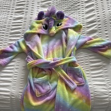 Girls Unicorn Bath Robe