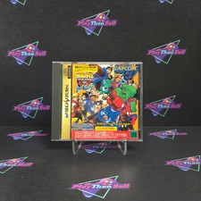 Marvel Super Heroes vs. Street Fighter Sega Saturn Japan Import - 1YR Warranty