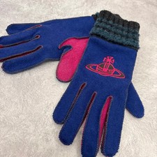 Vivienne Westwood Gloves with Orb Embroidery