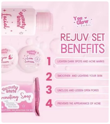 You Glow Babe Beauty White Rejuv Set + Beauty White 4in1 Capsules