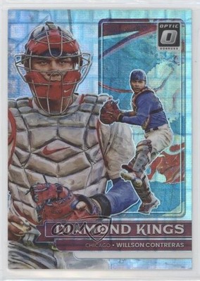 2022 Donruss Optic Diamond Kings Pandora Prizm 5/99 Willson Contreras #24 0r2f