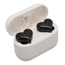 . Cute Wireless Earbuds Fast Pairing 20 Hours Playtime Heart Shaped Wireless