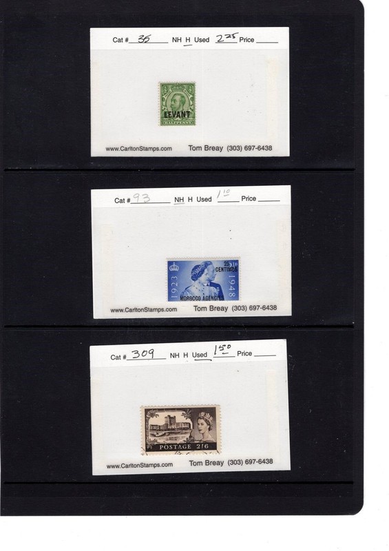 BH GOLDPATH: BRITISH COMMONWEALTH STAMP, CAT VALUE $4.85, #35, BHS_001_147_22