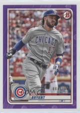 2020 Bowman Purple 88/250 Kris Bryant #22 2du