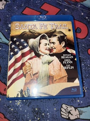 Sante Fe Trail Blu-ray  1940 RARE Ronald Reagan Errol Flynn