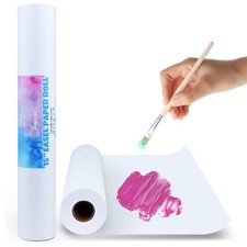 Easel Paper Roll Drawing Art Paper Roll for Kids 15  x 984  82  2 Pack Painti...