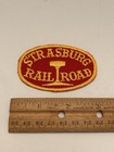 Strasburg Railroad Patch Red Vintage