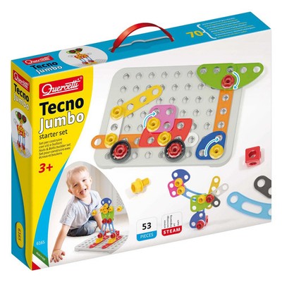 Quercetti Tecno Jumbo Starter Set, 52DLG