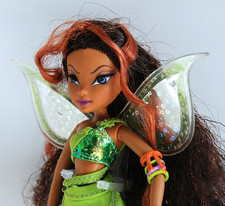 Winx Club Layla Doll & Piff Pixie Magic  - Season 1 – 2004 Mattel – Works