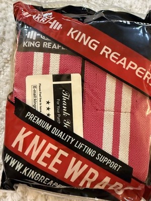 Gymreapers Pink One Size Knee All ,Sleeves IPF Approved Weightlifting Support