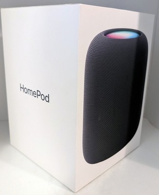 Apple - HomePod (2nd Gen) Smart Speaker with Siri - Midnight - NEW
