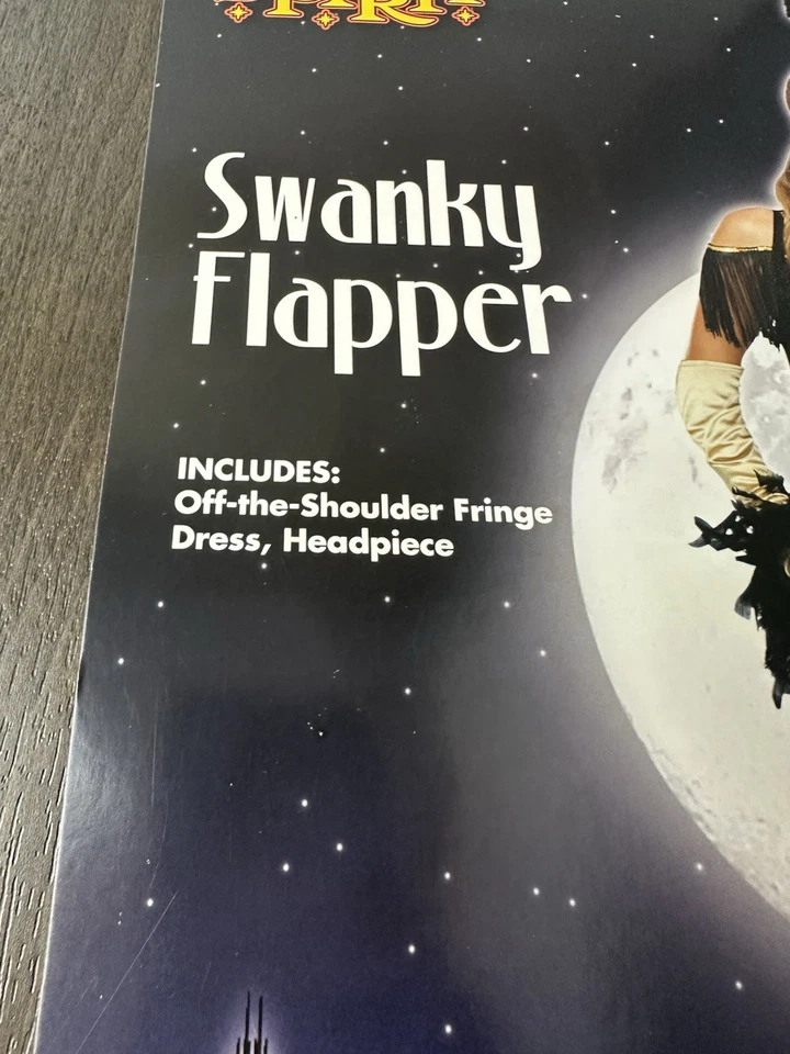 Mujer Espíritu Halloween Elegante Aleta Vestido Disfraz Fiesta Talla Grande + Extras Foto 4 de 4