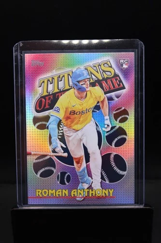 2026 Topps Series 1 Roman Anthony ROOKIE TITANS OF THE GAME RC RED SOX