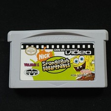 SpongeBob SquarePants Volume 1 Game Boy Advance Game Only NTSC-U/C Tested