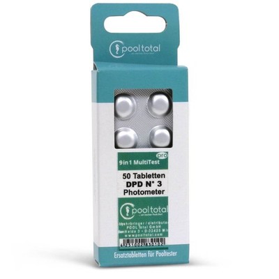50 Testtabletten DPD 3 Photometer für POOL Total 13 in 1 MultiTest Pro + PoolLab