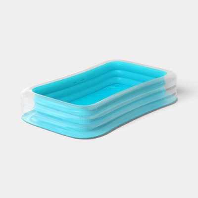 Family Rectangle Kiddie Pool - Sun Squad