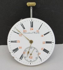 Vintage IWC pocket watch movement