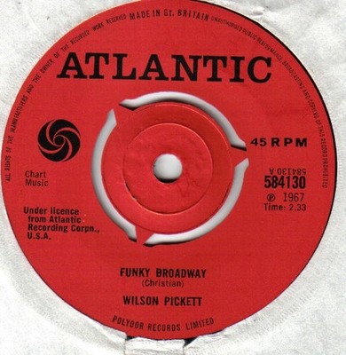 Wilson Pickett - Funky Broadway, 7'', (Vinyl)
