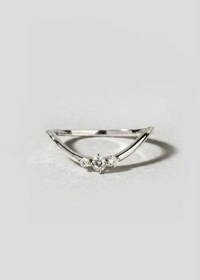 Airbrush | Sterling Silver Ring By Oomiay, Size 8