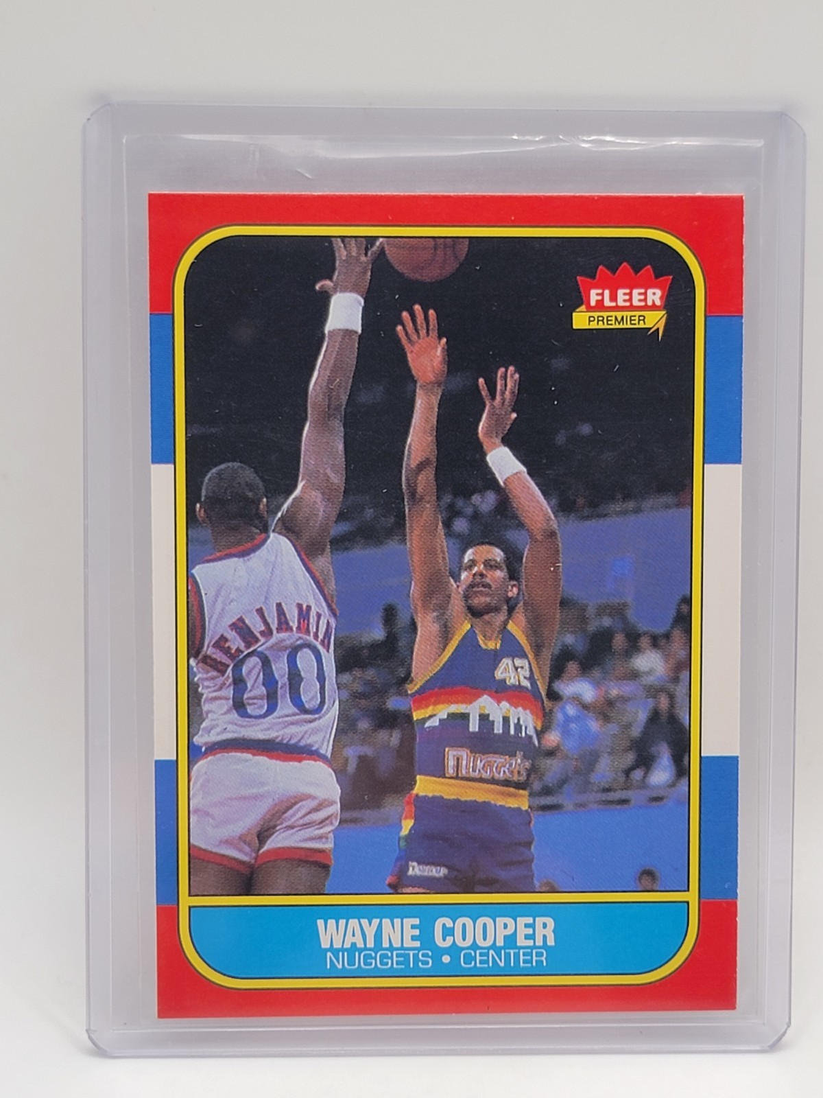 1986-87 Fleer - Wayne Cooper #18