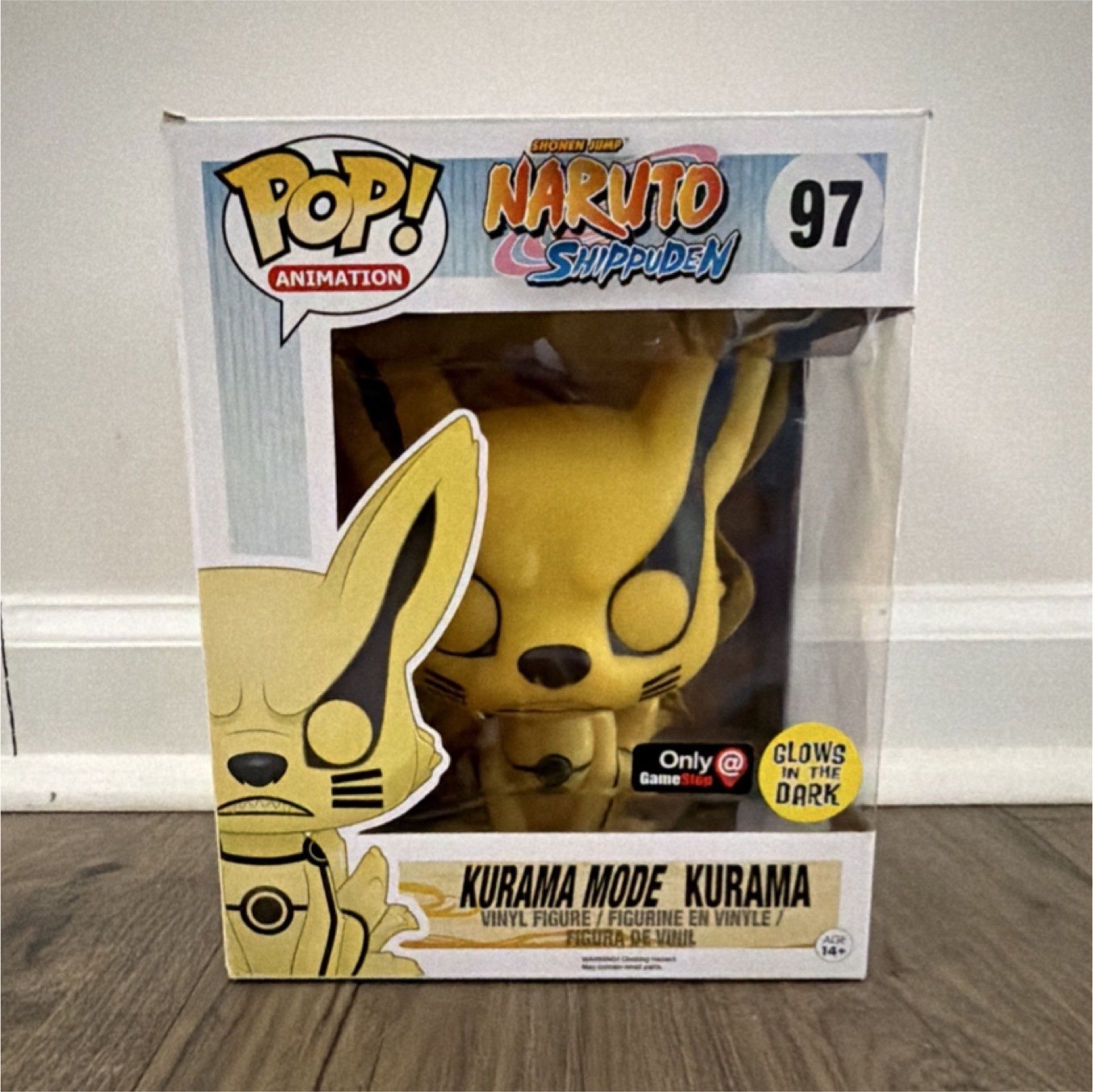 Funko Pop! Animation Naruto Shippuden Kurama GameStop Exclus