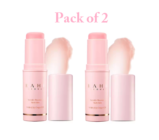 New KAHI Wrinkle Bounce Multi Balm 9g: Instant wrinkle care ( Pack of 2)