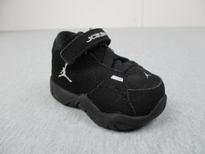Nike Air Jordan 10 TD Shoes Black White Toddler 2C Retro Jumpman Logo 314315-006