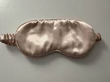 Pink, Soft Satin-Like Eye Mask