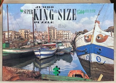 1000 Pieces Jigsaw Puzzle, JUMBO, ''Sizilien, Palermo''