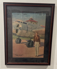Amelia Earhart June-27-1937 Chicago Sunday Times Picture Cover Rotogravure RARE