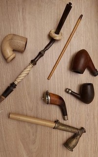 lot tabacologie pipe fourneaux et pièces