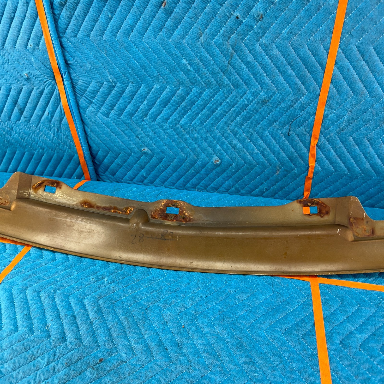 1989–1991 Chrysler Maserati Front Bumper  Finish Panel with Trim OEM