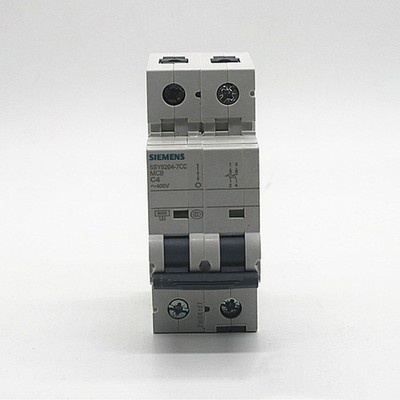 1PC New SIEMENS 5SY6204-7CC 5SY62047CC Circuit Breaker 2P 4A  FAST SHIP